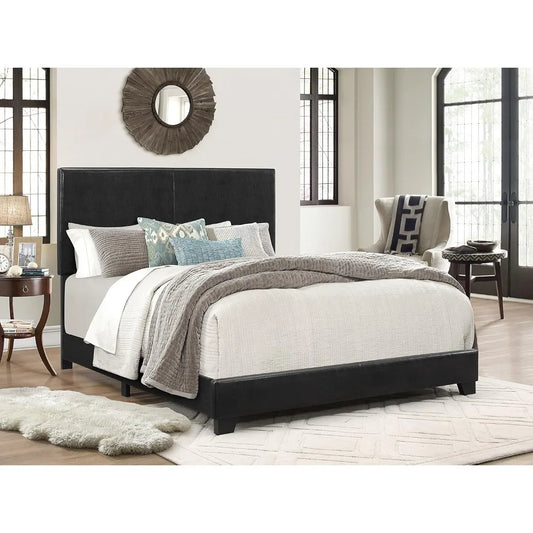 Upholstered Panel Bed, Full