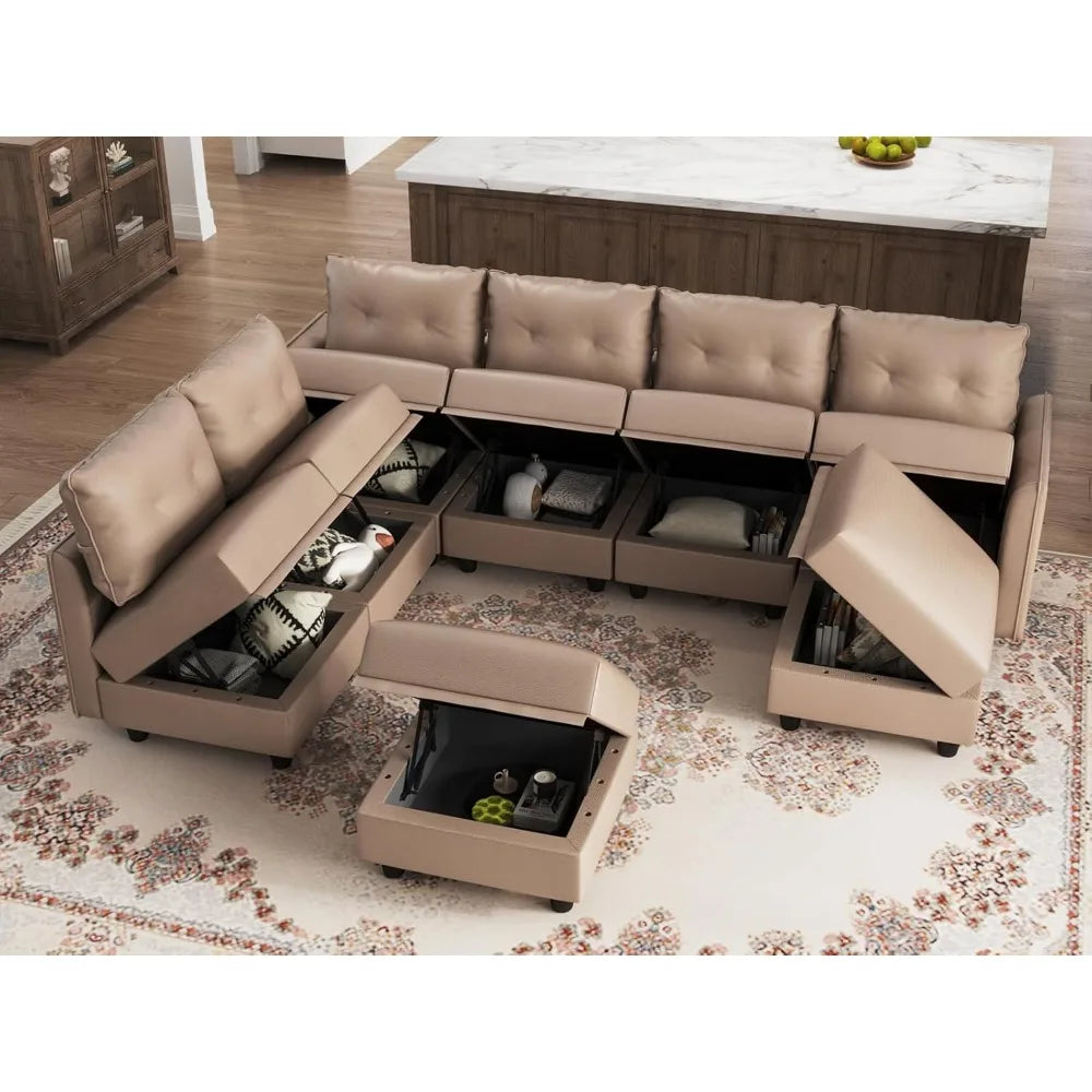 Sectional Sofa with Storage