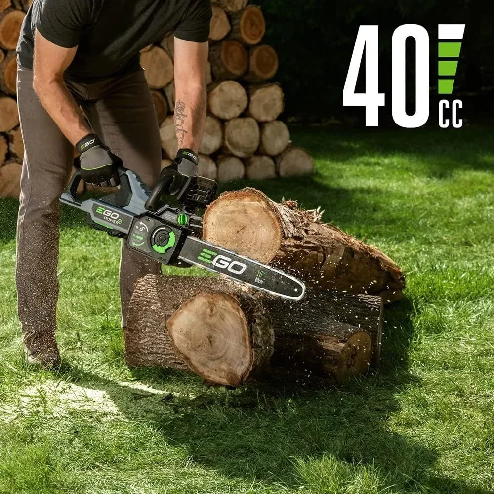 16-Inch 56V Lithium-ion Cordless Chainsaw