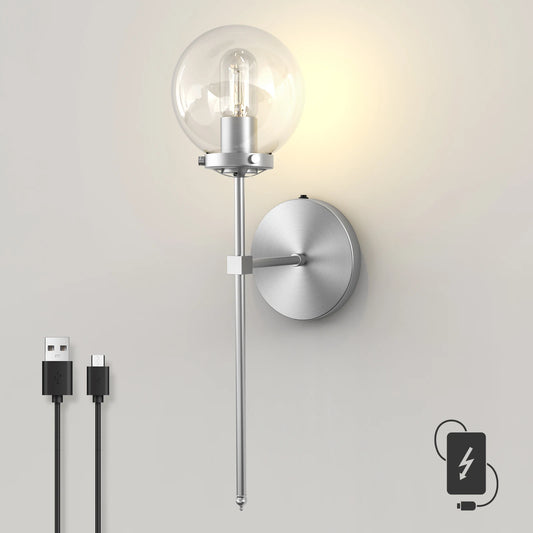 Battery Operated Wall Sconce
