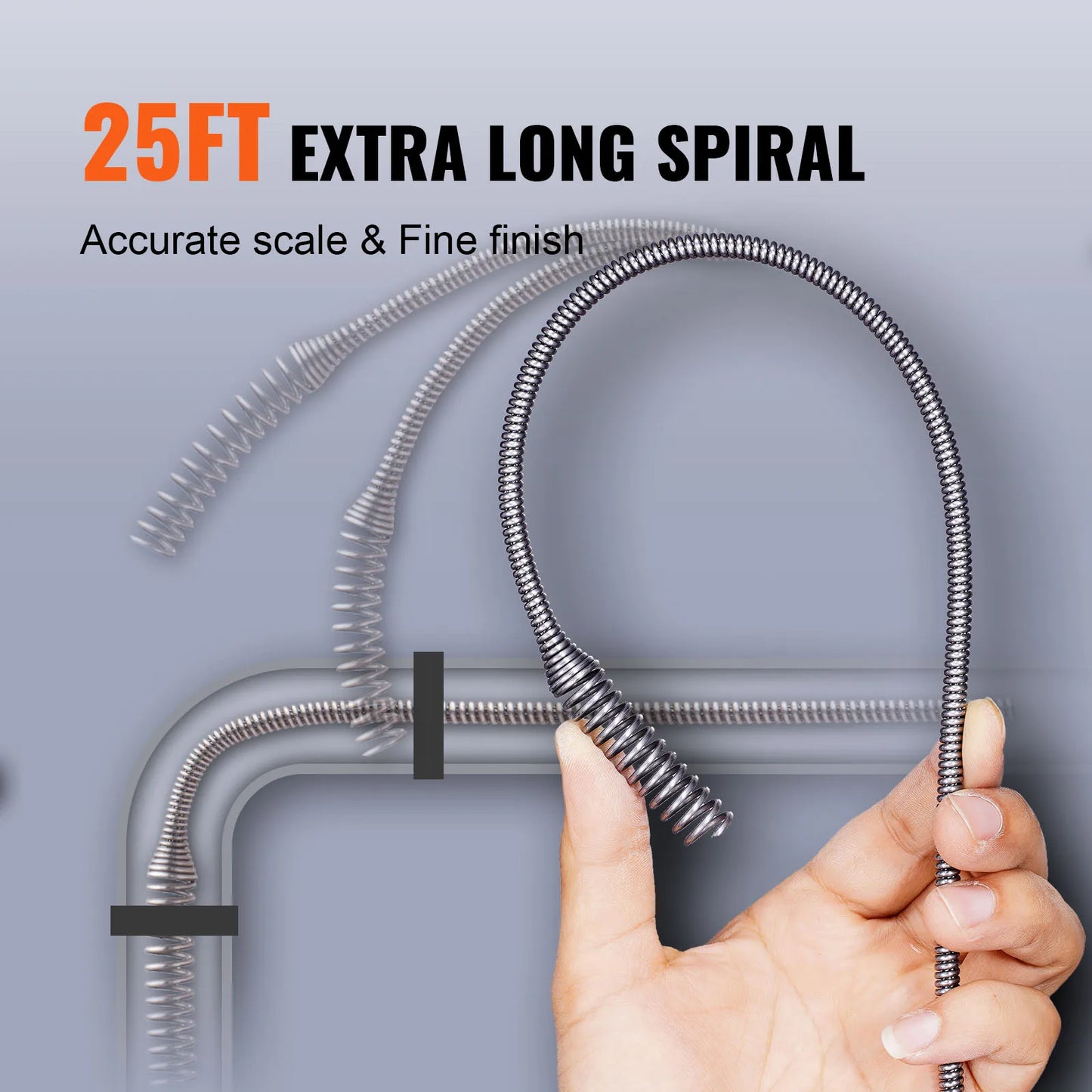 Drain Auger 25Ft Plumbing