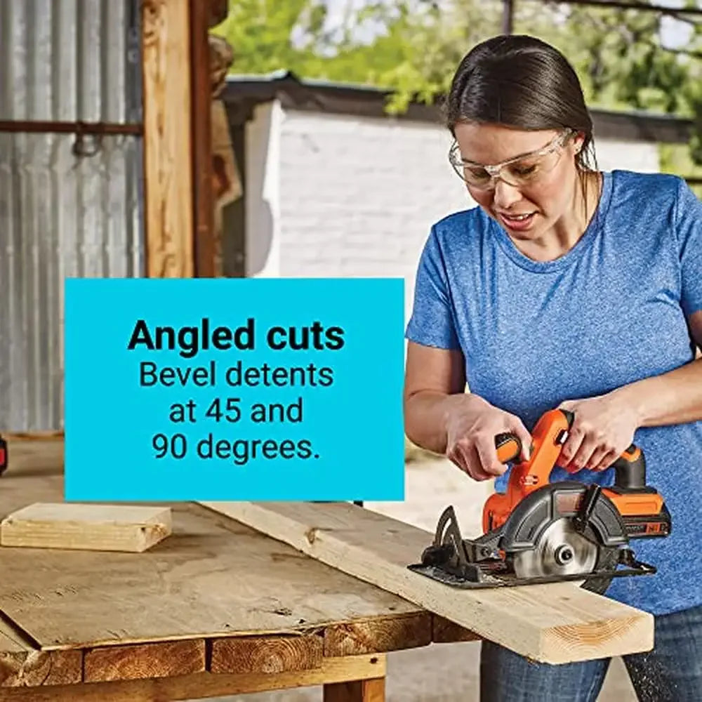 20V 5-1/2" Cordless Circular Saw