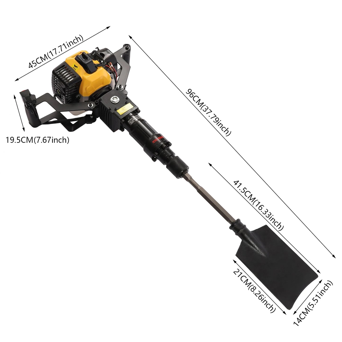 1.9KW Post Hole Digger