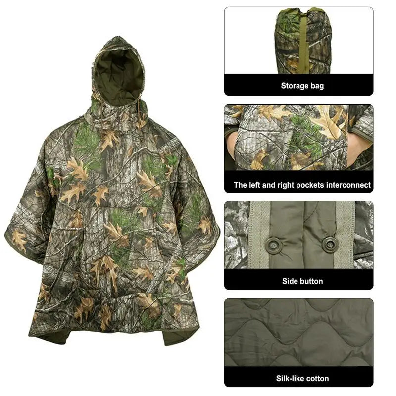 Wearable Sleeping Bag Poncho