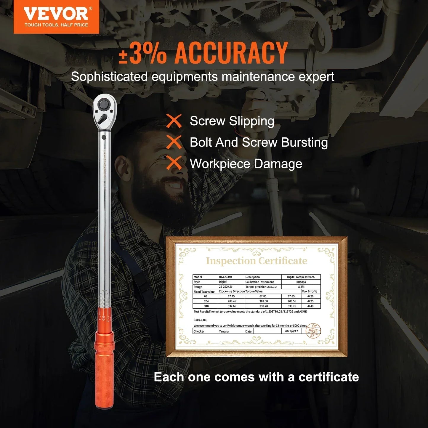 Mechanical Torque Wrench Set
