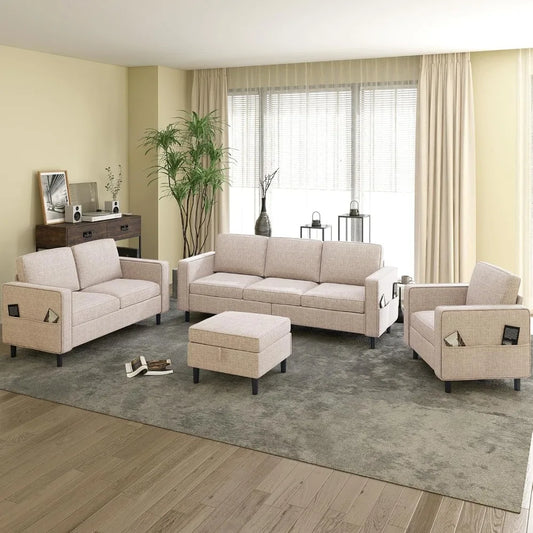 3 Piece Sofa Set