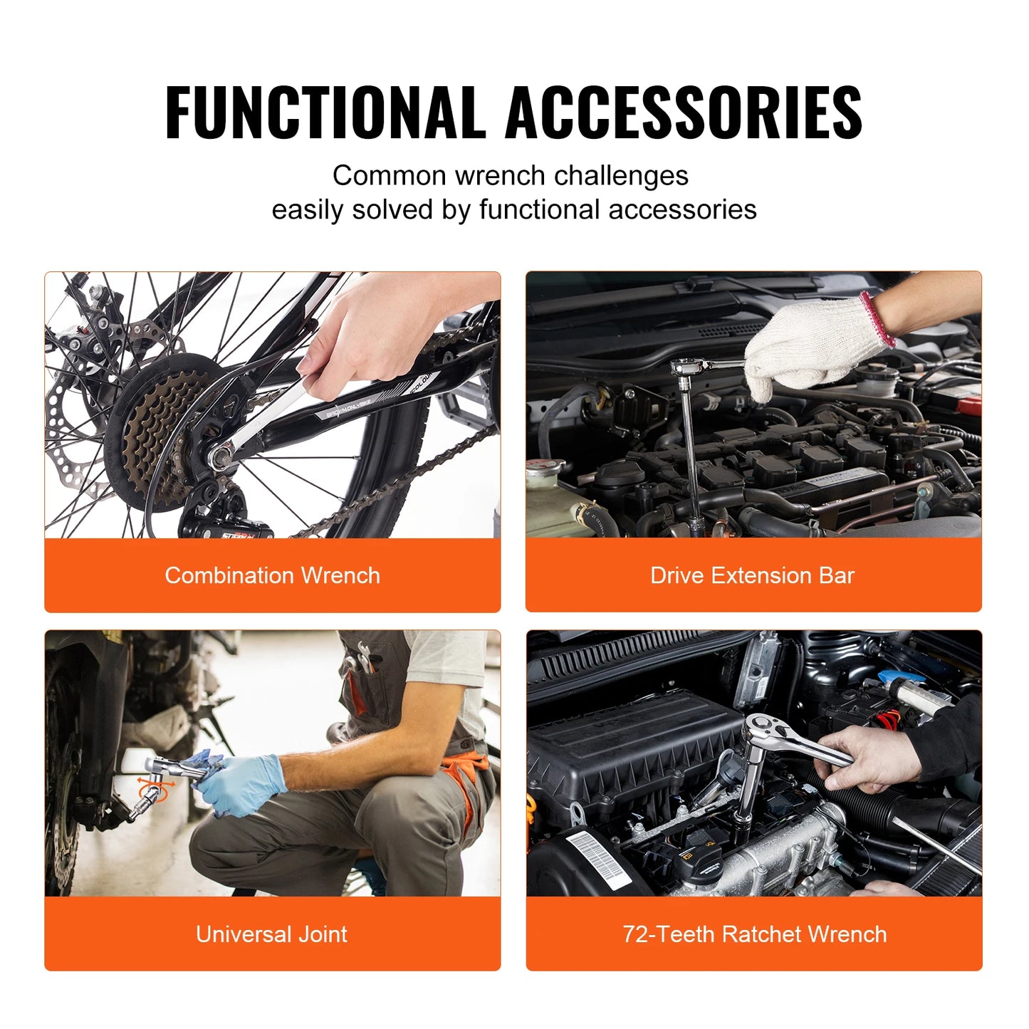 Mechanics Tool and Socket Set