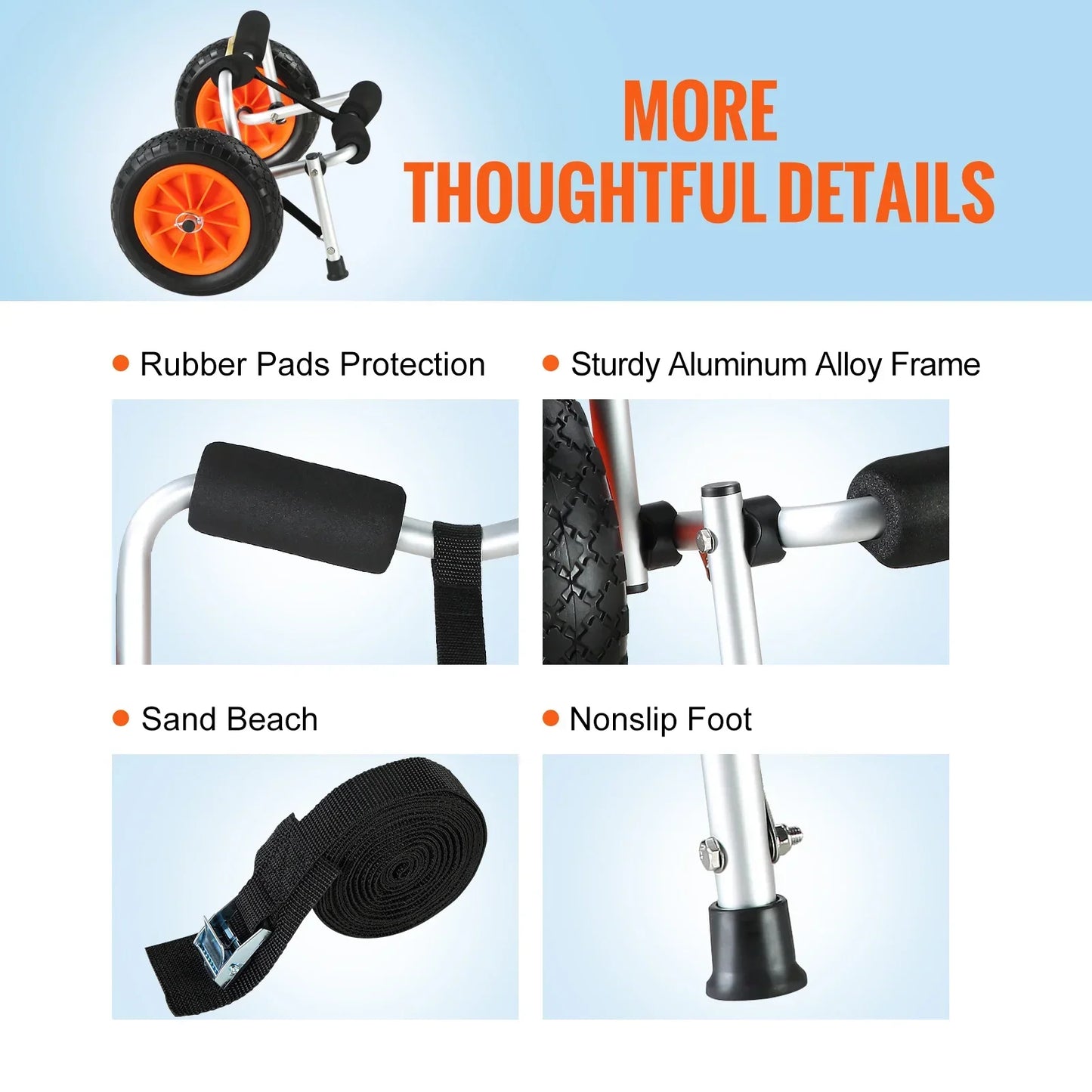 Heavy Duty Kayak Cart
